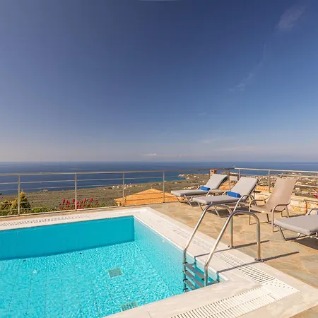 Phaedra, Luxury Private Infinity Pool Sea View Stoupa וילה *