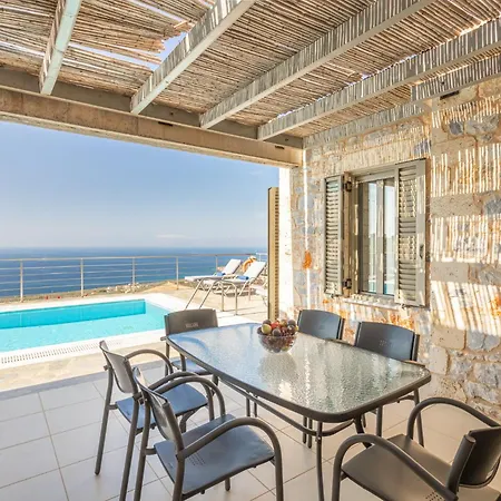 Phaedra, Luxury Private Infinity Pool Sea View Stoupa Villa Exokhórion