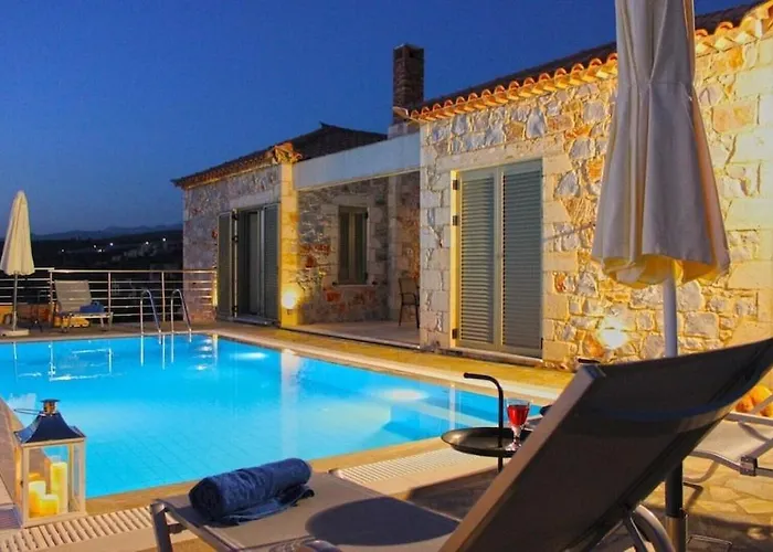 Phaedra, Luxury Private Infinity Pool Sea View Stoupa * Exochori