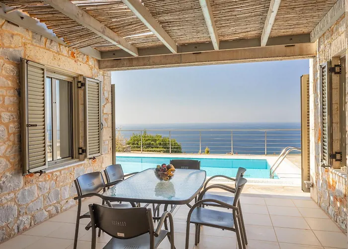 Вилла Phaedra, Luxury Private Infinity Pool Sea View Stoupa Exochori